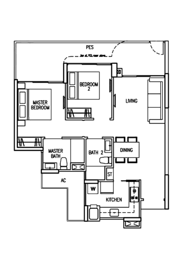 Riversound Residence - Floor Plan