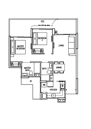 Riversound Residence - Floor Plan