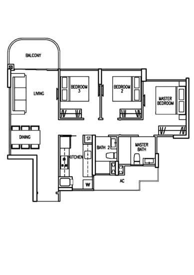 Riversound Residence - Floor Plan