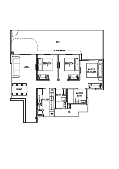 Riversound Residence - Floor Plan