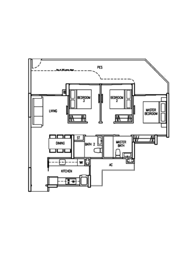 Riversound Residence - Floor Plan