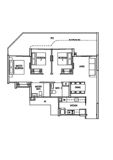 Riversound Residence - Floor Plan