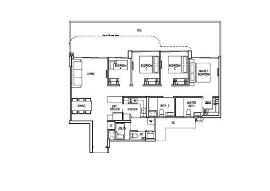 Riversound Residence - Floor Plan