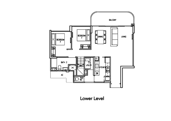 Riversound Residence - Floor Plan