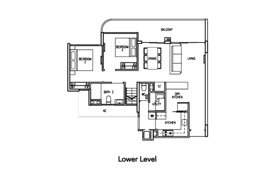 Riversound Residence - Floor Plan