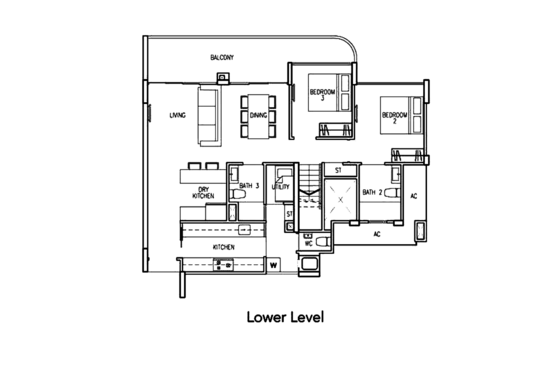 Riversound Residence - Floor Plan