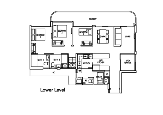 Riversound Residence - Floor Plan