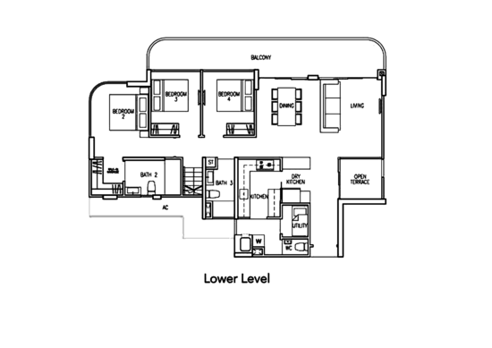 Riversound Residence - Floor Plan
