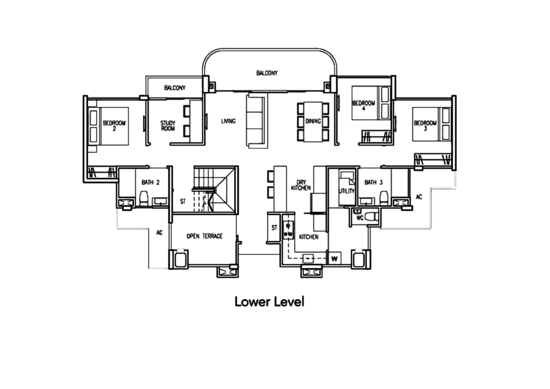 Riversound Residence - Floor Plan
