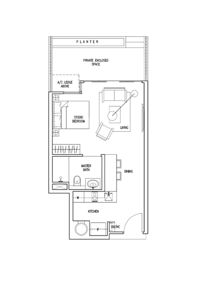 The Nautical - Floor Plan
