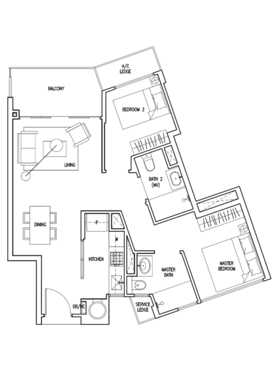 The Nautical - Floor Plan