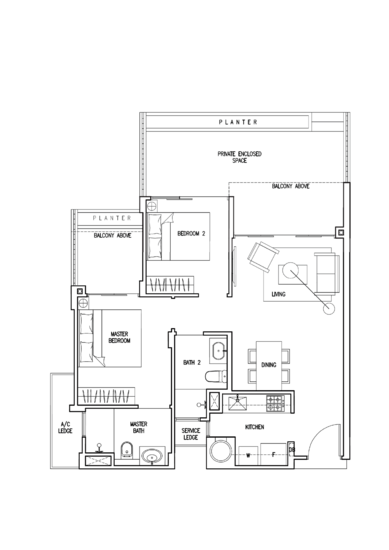 The Nautical - Floor Plan
