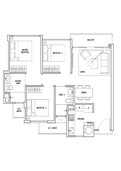 The Nautical - Floor Plan