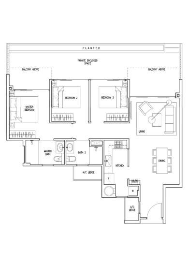 The Nautical - Floor Plan