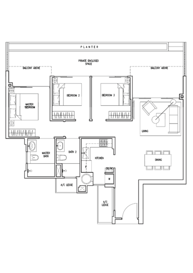 The Nautical - Floor Plan