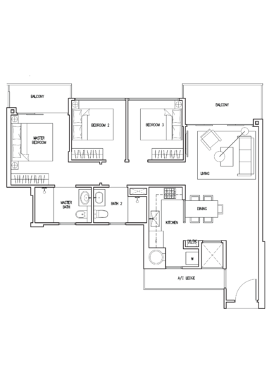 The Nautical - Floor Plan
