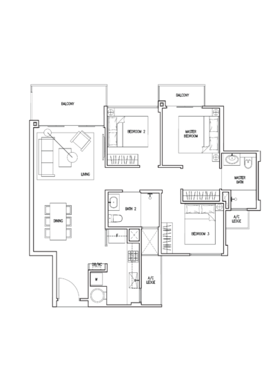 The Nautical - Floor Plan