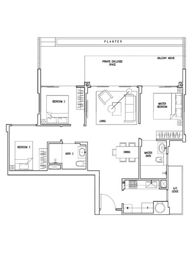 The Nautical - Floor Plan