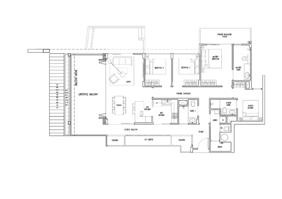 The Nautical - Floor Plan