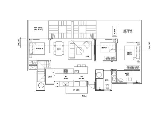 The Nautical - Floor Plan