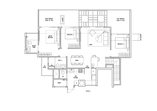 The Nautical - Floor Plan