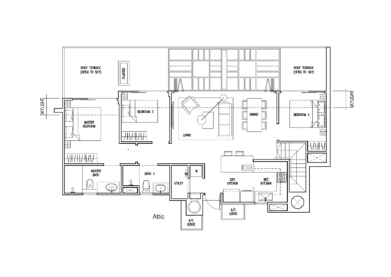 The Nautical - Floor Plan