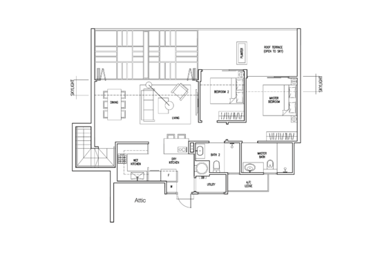 The Nautical - Floor Plan