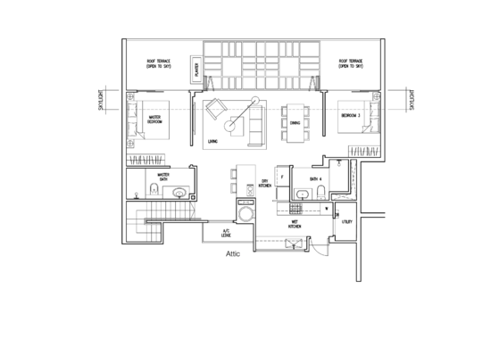 The Nautical - Floor Plan