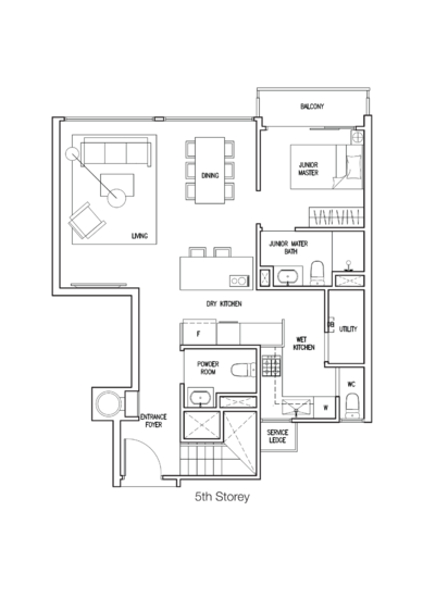 The Nautical - Floor Plan