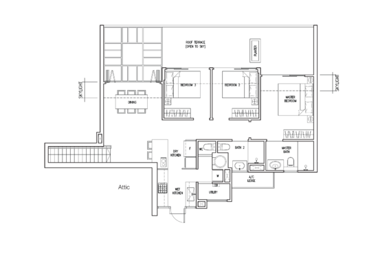 The Nautical - Floor Plan
