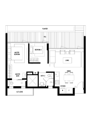 Seletar Park Residence - Floor Plan