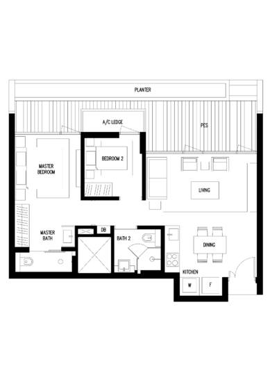 Seletar Park Residence - Floor Plan