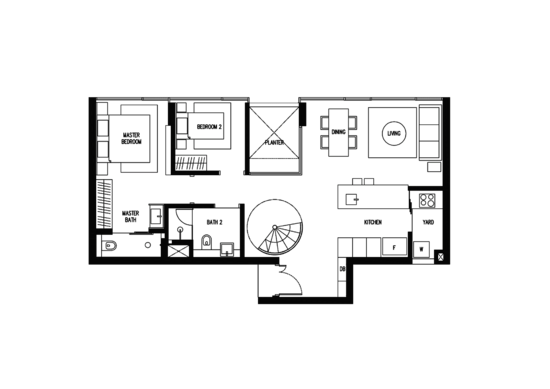 Seletar Park Residence - Floor Plan