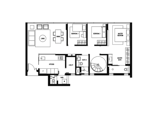Seletar Park Residence - Floor Plan