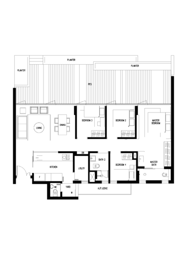 Seletar Park Residence - Floor Plan