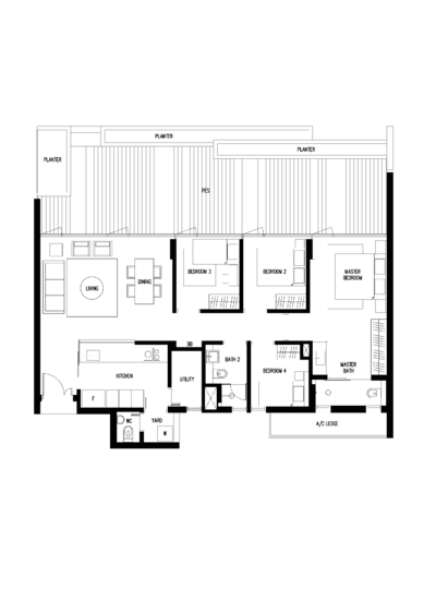 Seletar Park Residence - Floor Plan