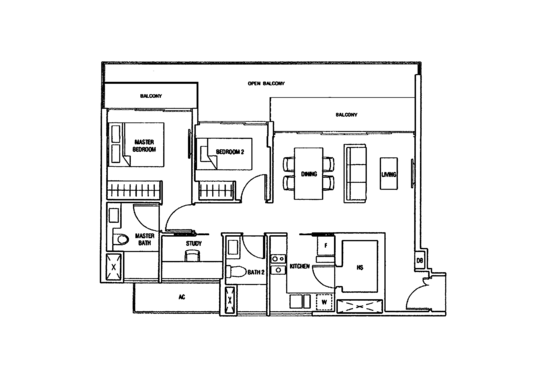 Bartley Residences - Floor Plan
