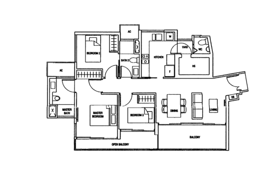 Bartley Residences - Floor Plan