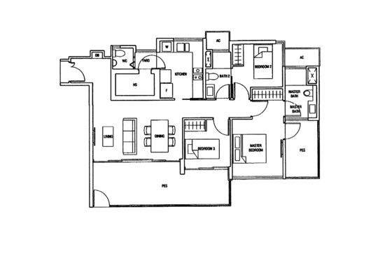Bartley Residences - Floor Plan
