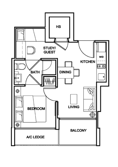 Centra Residence - Floor Plan