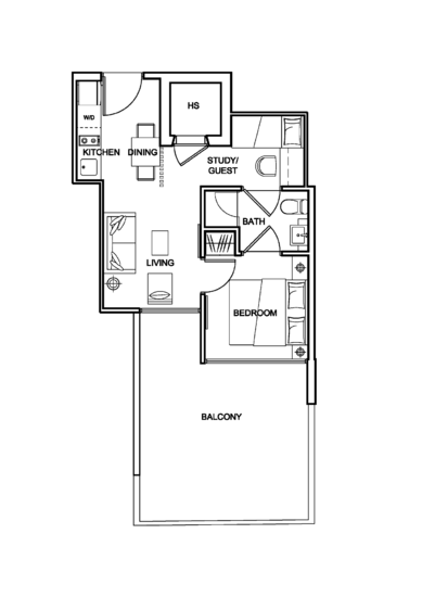 Centra Residence - Floor Plan
