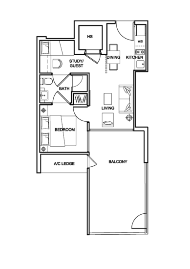 Centra Residence - Floor Plan