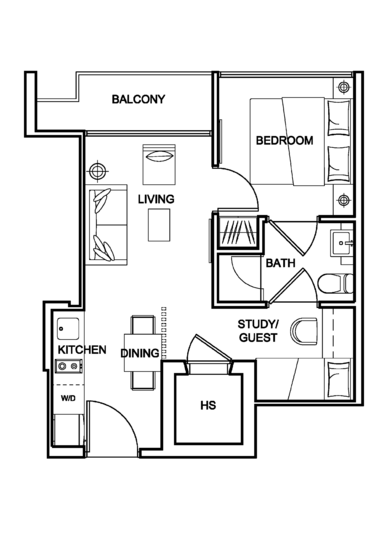Centra Residence - Floor Plan
