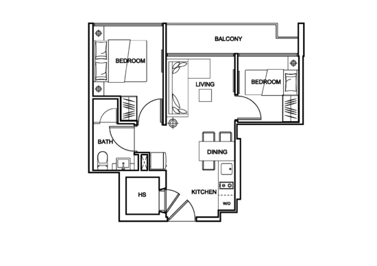 Centra Residence - Floor Plan
