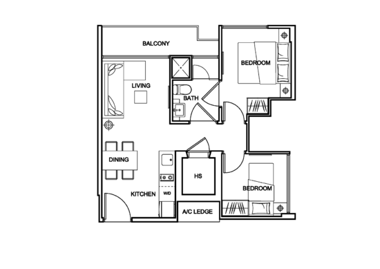 Centra Residence - Floor Plan