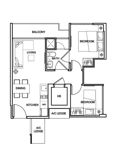 Centra Residence - Floor Plan