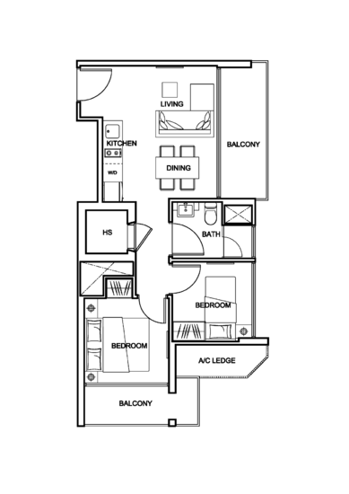 Centra Residence - Floor Plan