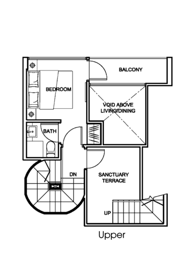 Centra Residence - Floor Plan