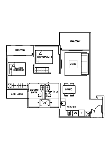 Ripple Bay - Floor Plan