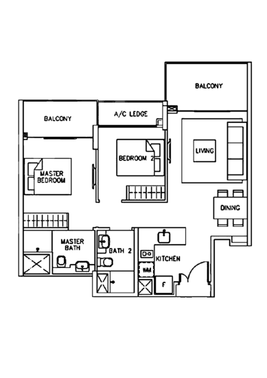 Ripple Bay - Floor Plan